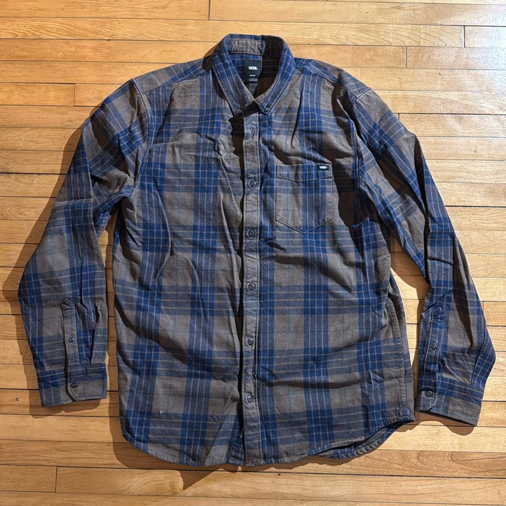 Vans Plaid Work Shirt Medium